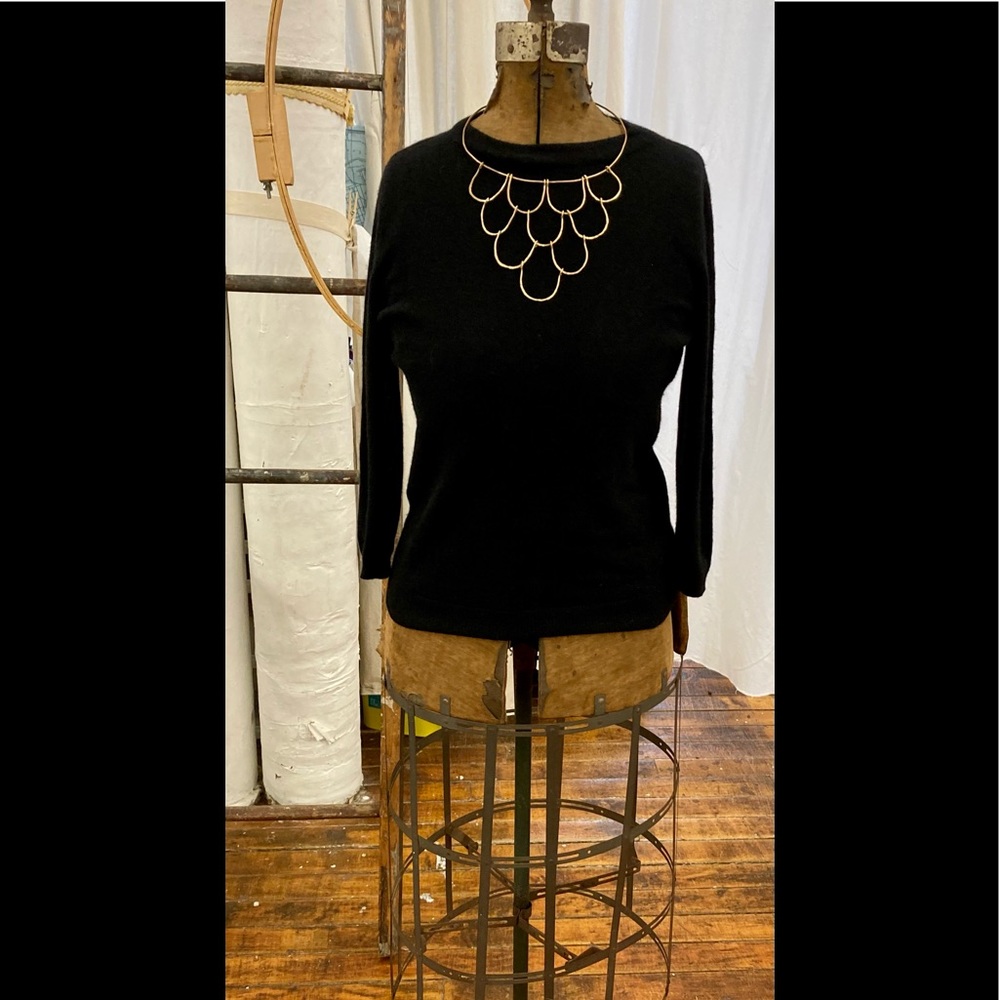 Black Cashmere Sweater